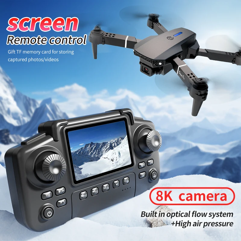 Профессиональный дрон E88 PRO  – обзор и цена Drone Camera Hd