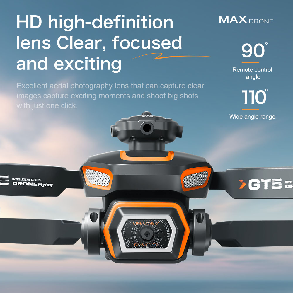 Оригинальный мини-дрон GT5 с д – обзор и цена Drone Camera Wide Angle