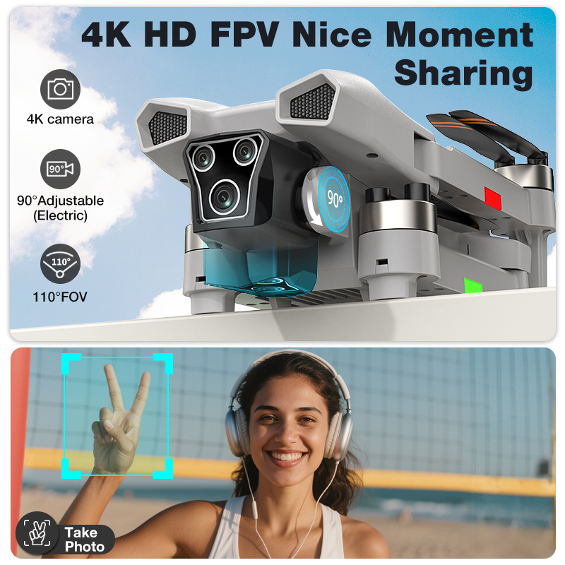 НОВИНКА: Горячая новинка! Дрон – обзор и цена Drone Camera Lens